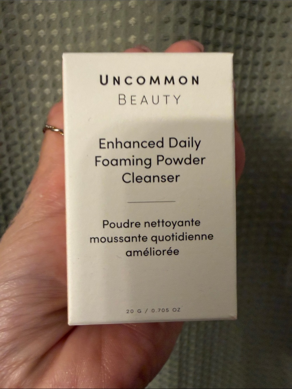 Uncommon Beauty Enhanced Daily Foaming Powder Cleanser - White